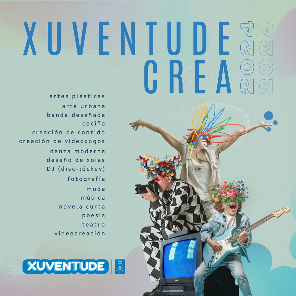 Cartel de Xuventude Crea 2024